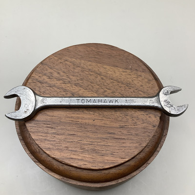 Vintage Tomahawk Tools Open End Wrench 3/8  By 7/16  USA