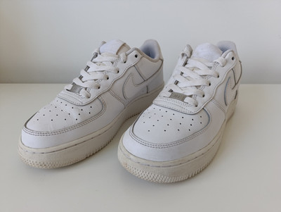 Nike Air Force 1 One AF1 Sneaker Turnschuh All White - EU 38,5, UK5,5