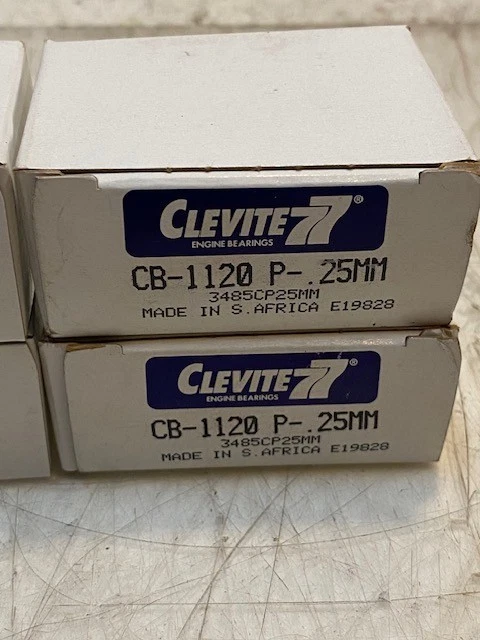 4 Pair of Clevite 77 Connecting Rod Bearings CB-1120P-.25mm (8 Pieces Total) - Image 2 of 4