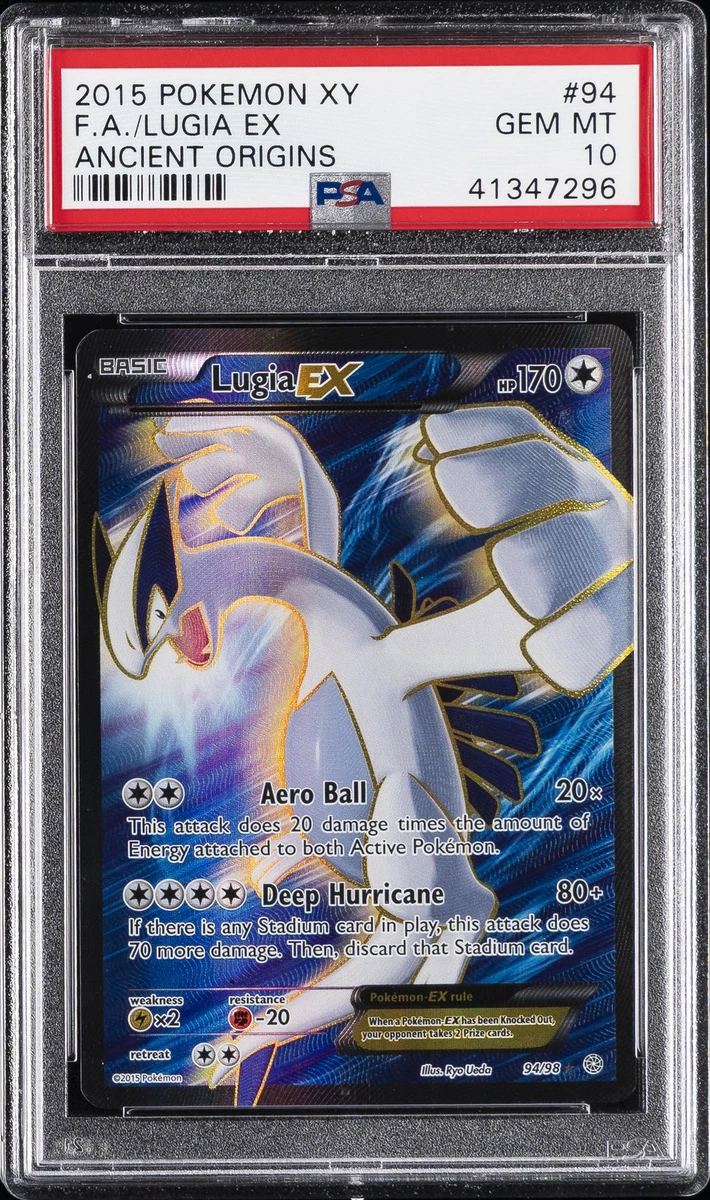 Lugia Pokémon TCG Professional Sports Authenticator (PSA) Ancient