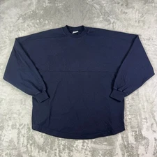 Spirit Jersey Home is where the heart is Navy blue casual long sleeve womens M