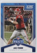 2020 Score NFL Draft Showcase 61/100 Jake Fromm #NFL-4 17w0