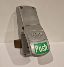 Union PUSH PAD PANIC LATCH EMERGENCY EXIT Silver