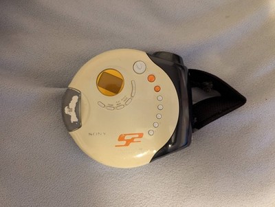 Sony S2 Sports Walkman D-FS601 Portable CD Player AM/FM/TV/Weather Radio Tested