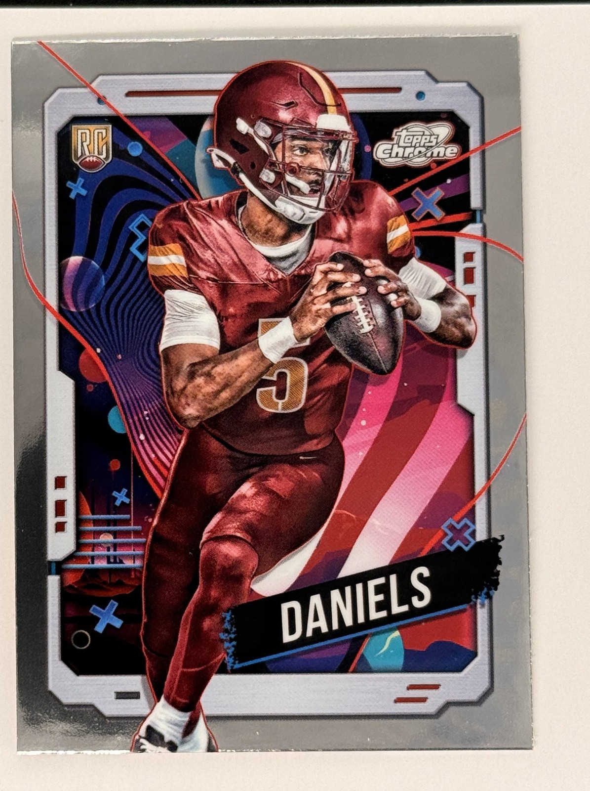 2024 Topps Chrome Cosmic #196 Jayden Daniels