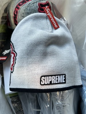 IN HAND Supreme®/Fox Racing® Beanie White Fast Free Ship🔥 | eBay