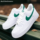 Nike Air Force 1 '07 Shoes White Malachite Green FJ4146-121 Men's Sizes NEW