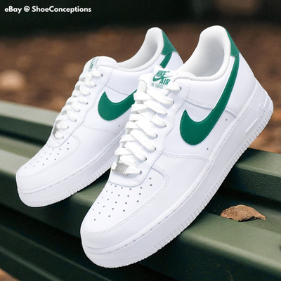 #ad Nike Air Force 1 #x27;07 Shoes White Malachite Green FJ4146 121 Men#x27;s Sizes NEW $100.00