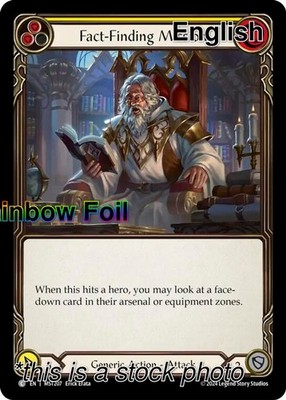 Fact-Finding Mission (Yellow) [Rainbow Foil NM - Part the Mistveil MST207]