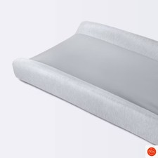 Wipeable Changing Pad Cover - Solid Heather Gray - Cloud Island