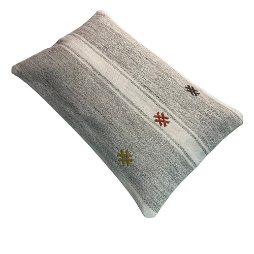 CUSCINO 30x50CM VERO TESSUTO A MANO VINTAGE KILIM FEDERA CUSCINO SEDUTA FEDERA - Foto 6 di 10