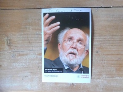 original Prof.Michel Mayor - Nobelpreis