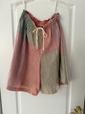 Vintage Womens Ralph Lauren Cotton Full Split Culottes Sz 8 w Pockets