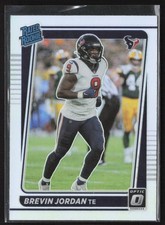 2021 Donruss Optic #288 Brevin Jordan Holo Houston Texans
