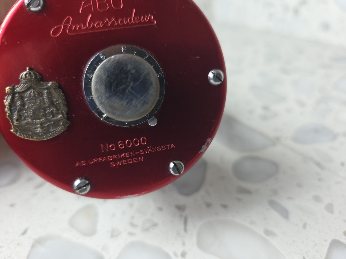 アブambassador6000 ABU Garcia Ambassadeur Original 6000 4 Screw '56 / '57