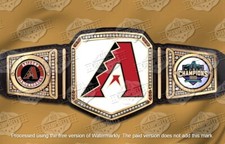 Arizona Diamondbacks MLB World Series Championship Belt Adult Size 2mm Brass