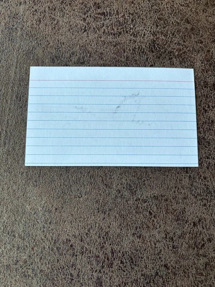 Luis Tiant Index Card - Boston Red Sox - Autographed! - Image 2 of 2