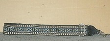 Blue Version of the Classic Traditional 1970's Hippie Camera Strap A4160