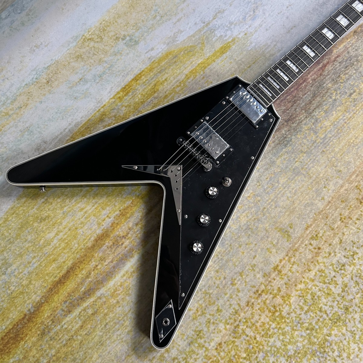 PLAYTECH フライングV 黒　プレイテック　flying V PLAYTECH フライングV 黒 プレイテック flying V PLAYTECH フライングV