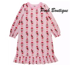  38 Girls Elf on the Shelf Nightgown Pajama Gown Sz 4 6 8 10 Christmas NWT NEW