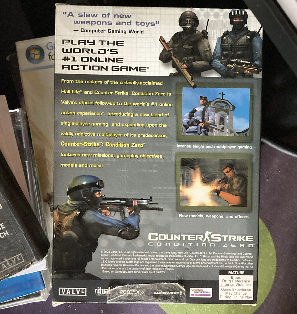 Counter-Strike: Condition Zero SMALL BOX (PC 2003) FACTORY Counter-Strike: Condition Zero SMALL BOX (PC 2003) FACTORY