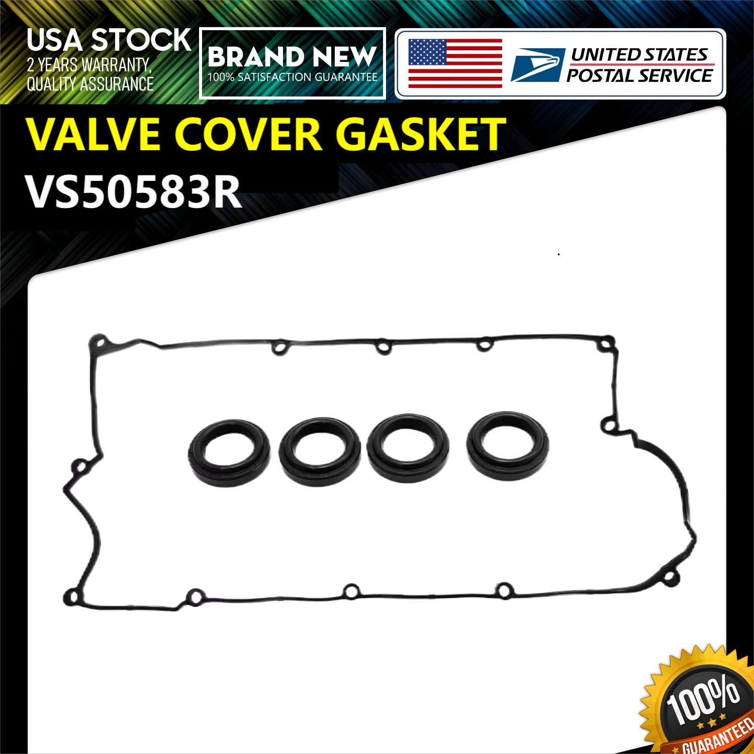 2.0L Valve Cover Gasket for 03-12 Hyundai Elantra & 04-09 Kia Spectra L4