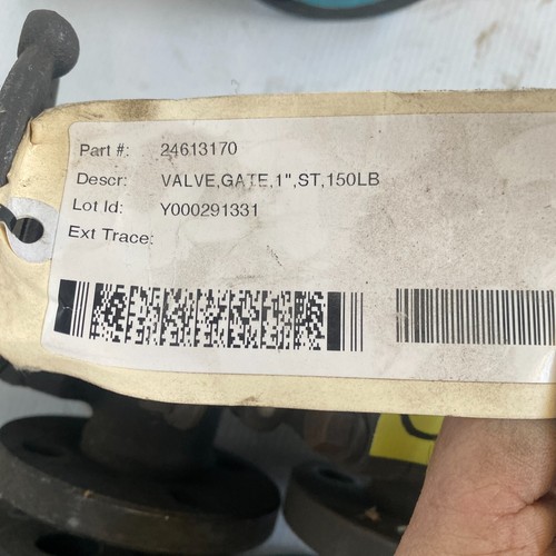 FRONTLINE AUSTRALASIA 1" INCH flanged globe valve DN25 25mm Class 150 A105N - Picture 5 of 8