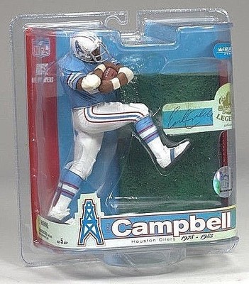 Earl Campbell RB Figure New NFL Legends Series 3 McFarlane Houston Oilers | eBay