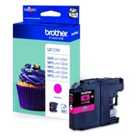 Brother LC-123M Tintenpatrone Magenta, 600 Seiten Iso Iec 24711 5.9Ml FüR Brot