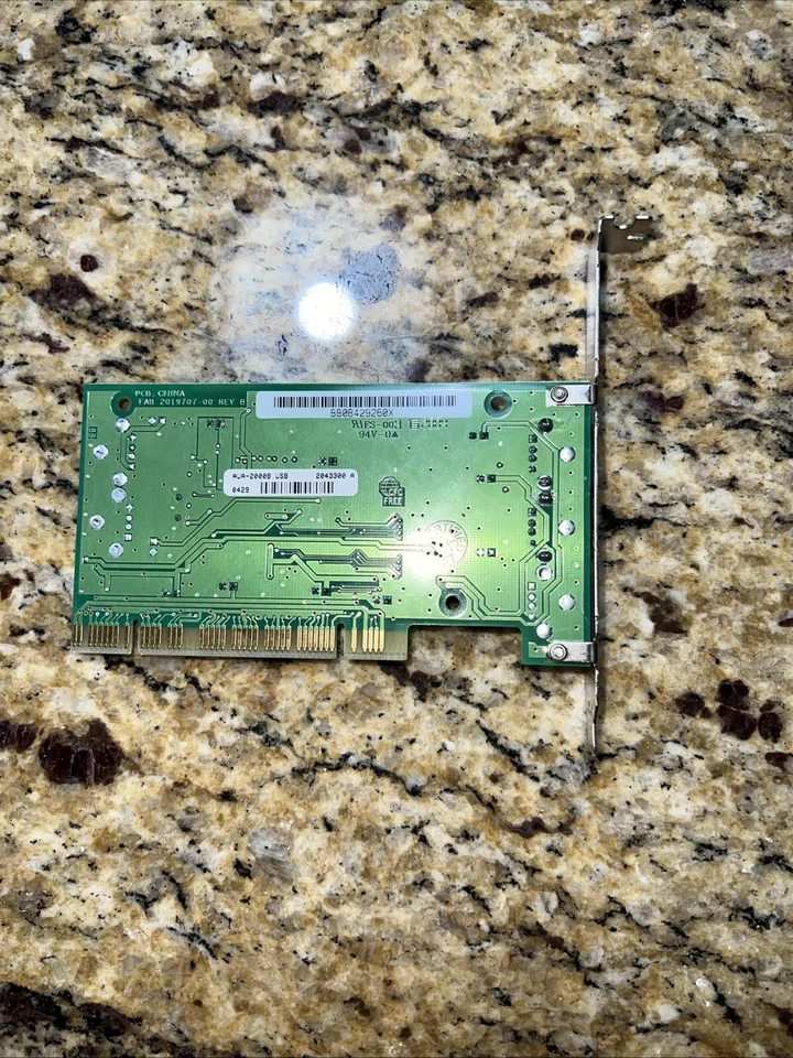 Adaptec USB2Connect AUA-2000B 2-Port USB PCI Card Expansion Controller Card - Image 2 of 3