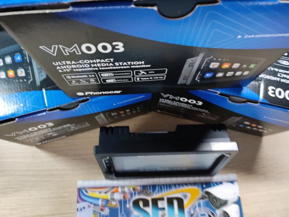 MEDIASTATION ANDROID SUPERCOMPATTA VM003 6.75 ” touch screen DAB GPS PHONOCAR - Immagine 2 di 4