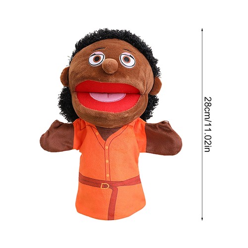 1x Family Finger Puppets Cotton Doll Animal Baby Educational Hand Toy 11'' - Picture 8 of 24