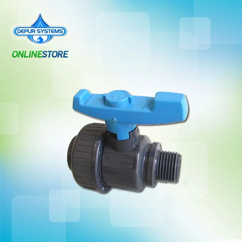 VALVOLA SFERA PVC Pn 16 Bighiera A Incollaggio EUR 4,80 - IT