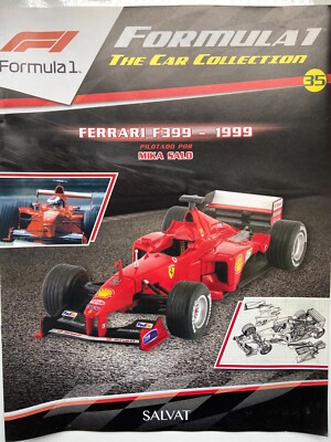 MIKA SALO FERRARI F399 1999 (SCALE 1:43) FORMULA 1 CAR COLLECTION