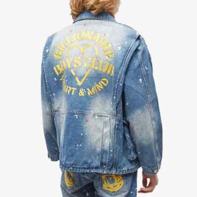 Billionaire Boys Club Denim Fatigue Pain Splash | Blau | Größe Large / L | BBC