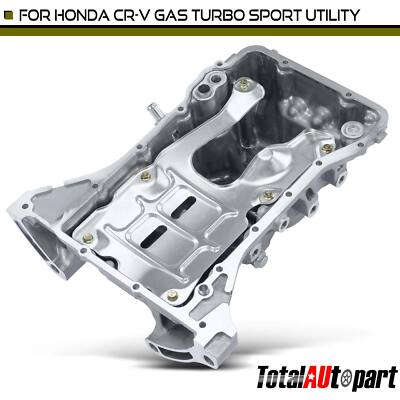 Engine Oil Pan w/ 15 Hole Aluminum for Honda CR-V 1.5L Turbo 2018 11200-5PA-A00