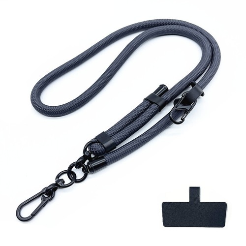 Phone Lanyard Crossbody Shoulder Card Neck Cord Clip Hang Anti-lost Wrist Strap - Zdjęcie 9 z 26