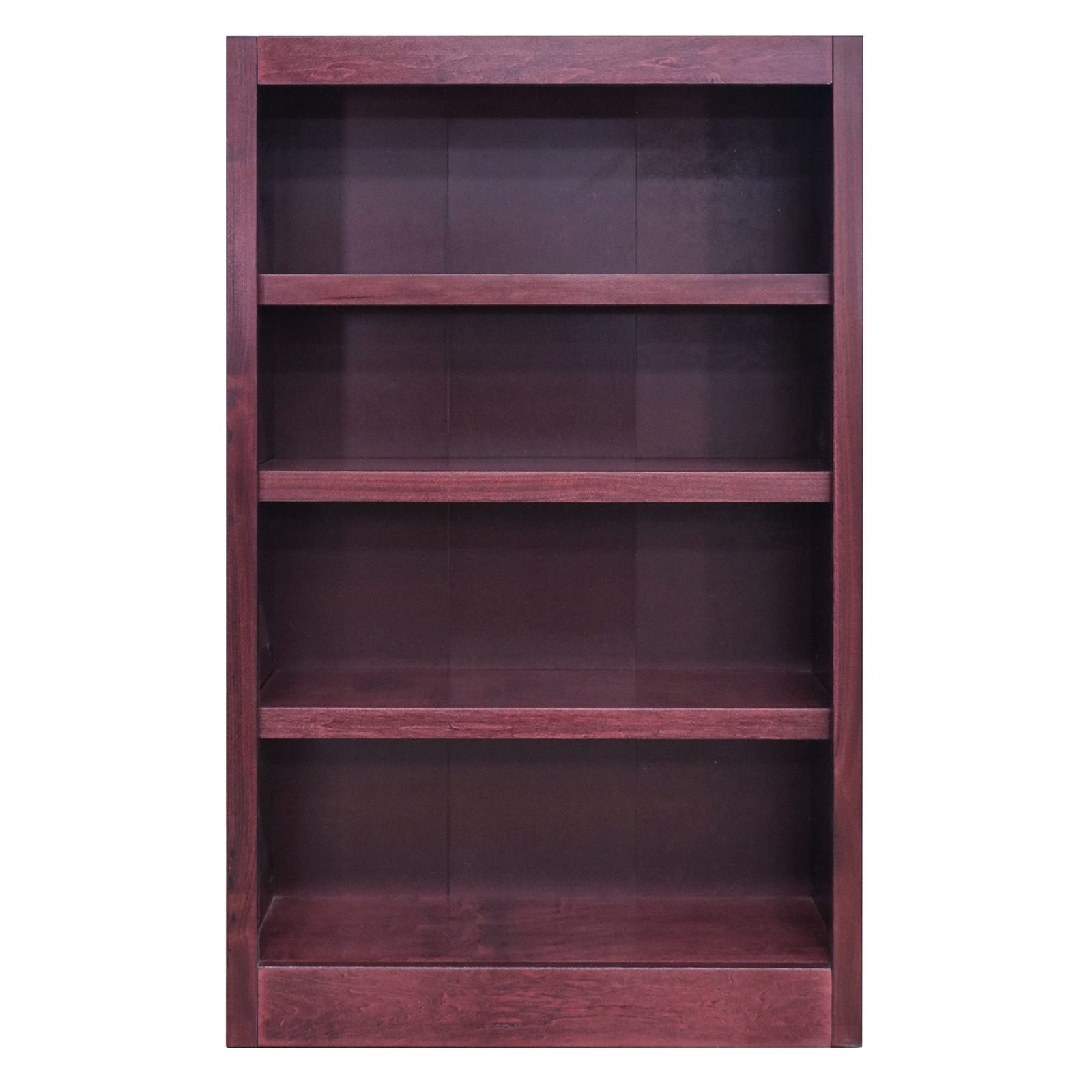 Concepts In Wood Midas Four Shelf Bookcase 48" H Espresso Finish