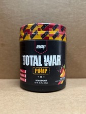 REDCON1 TOTAL WAR PUMP Plum Fusion Stim Free Pre-Workout 30 Serv 2027 EXP