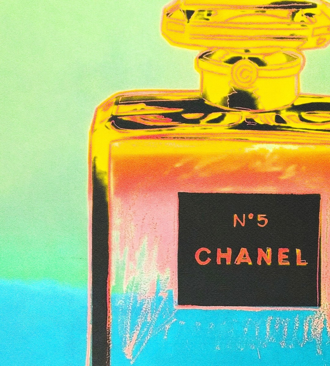 Chanel n° 5 célèbre parfum pop art (Andy Warhol ) - 1997