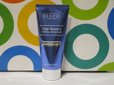 DR. DENESE SKINSCIENCE ~ TRIPLE VITAMIN C DAILY RESURFACING SCRUB ~ 3.4 OZ