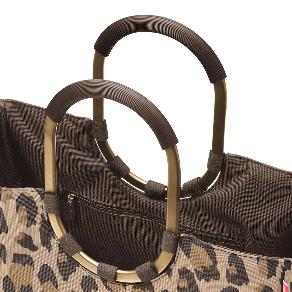 reisenthel Loopshopper L Shopper Schultertasche Frame Leo Macchiato beige Neu - Bild 3 von 3