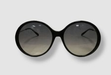 430 Chlo Women's Black CH0171S Round Oversized Sunglasses 58-17-135