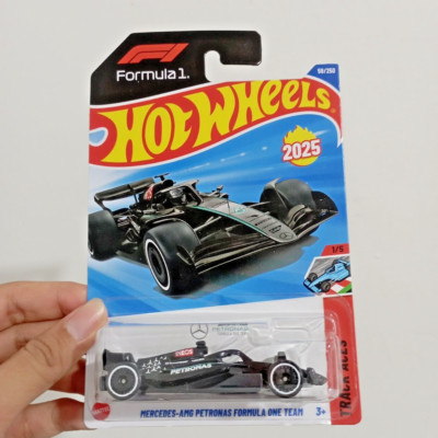 Hot Wheels 2025 Case J Mercedes-AMG Petronas Formula One Team