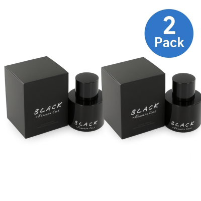 #ad Kenneth Cole Black Eau de Toilette Spray 1.7oz Bottles 2 Pack New $26.99