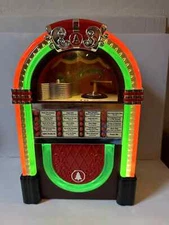 NEW Mr. Christmas Rock-O-Rama Jukebox Wireless Musical Light  18 Songs working