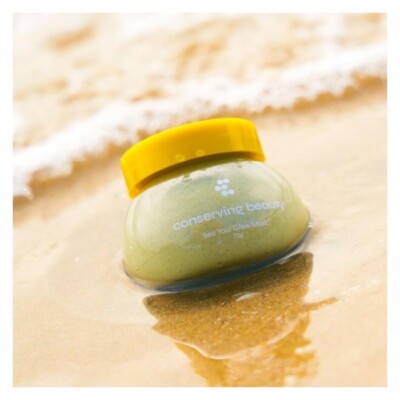 Conserving Beauty Sea Your Glow Mask 70g waterless clay mask made in Australia