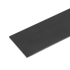 1 Pcs Carbon Fiber Sheet 250×100×5mm Matte Surface Twill Weave Panel Sheet