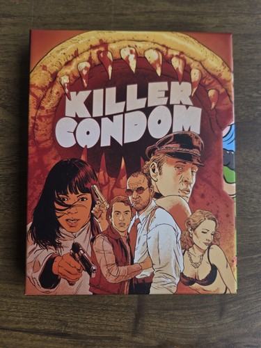 Killer Condom 4K UHD Blu-ray, Sealed With Slip Covers, Vinegar Syndrome