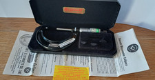 Starret 436M Micrometer measuring tool metric 25mm to 50mm instructions boxed